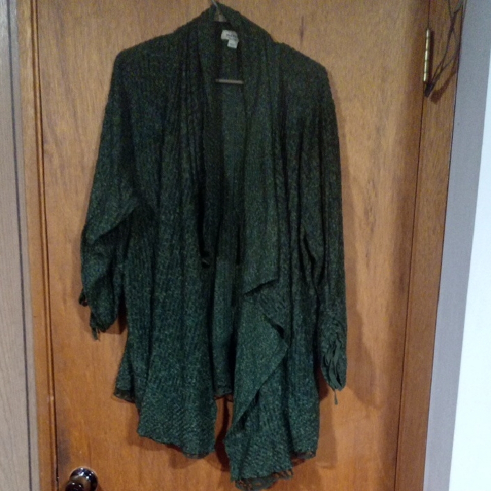 ONE WORLD Forest Green Cardigan